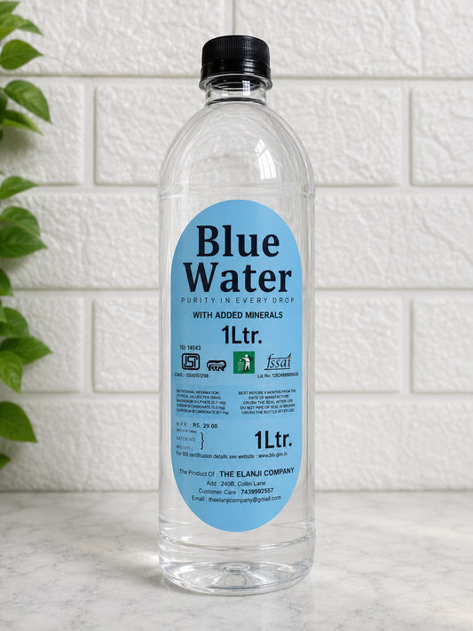 Blue Water 1 L Premium Packaged Drinking Water