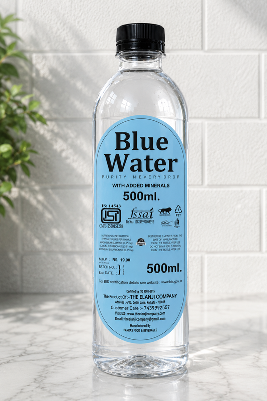Blue Water 500 ml Premium Packaged Drinking Water