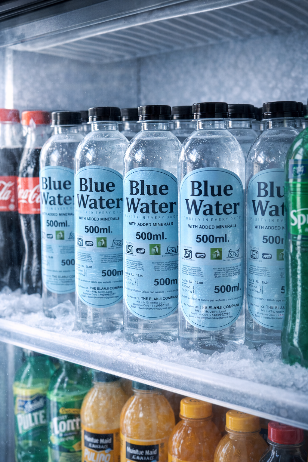 Blue Water 500 ml Premium Packaged Drinking Water